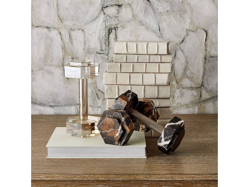 Dumbbell Sculpture - Marble - image 2