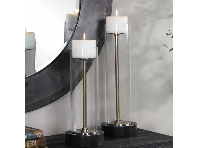 Charvi Candleholders, S/2 - Alternative View