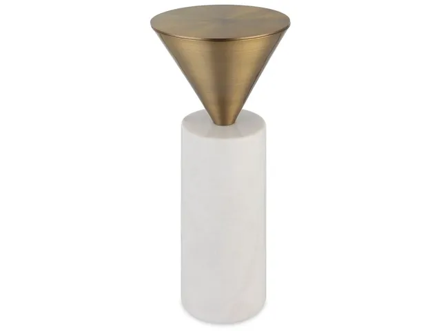 Top Hat Drink Table, Brass