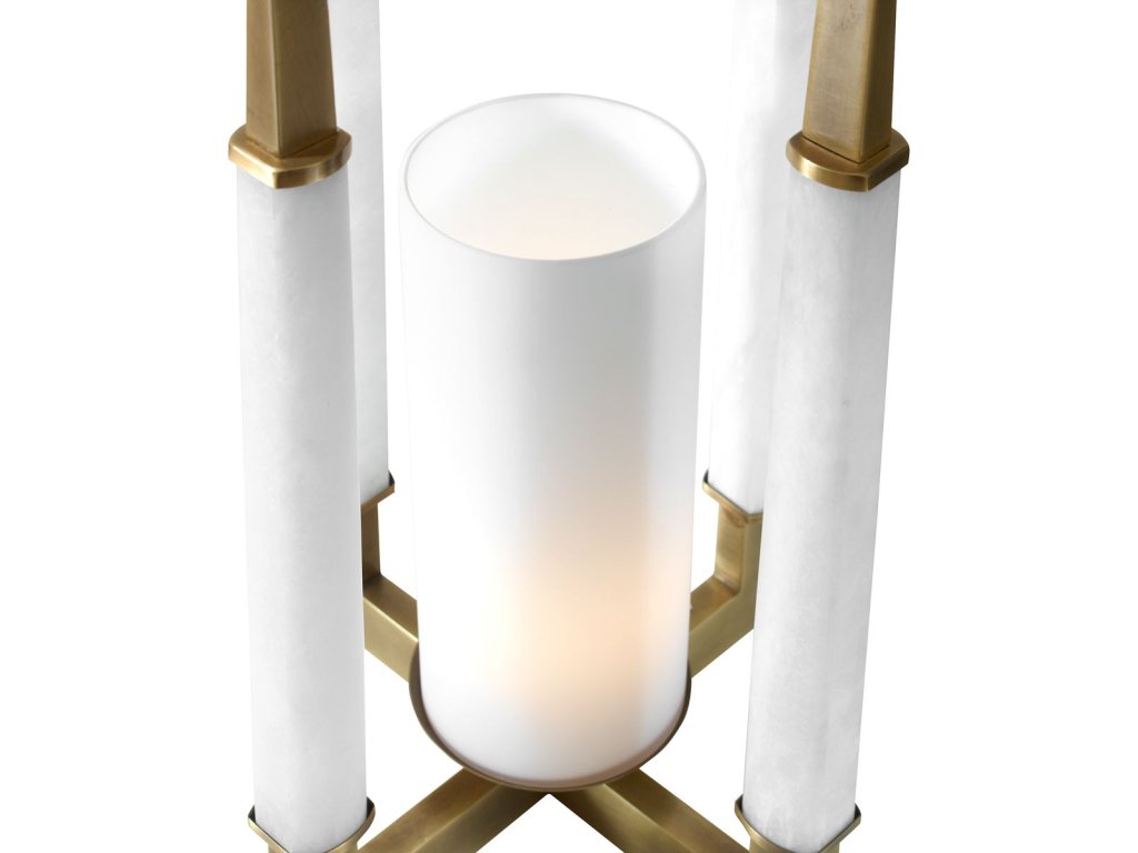 Alabaster Temple, 1 Lt Pendant - image 5