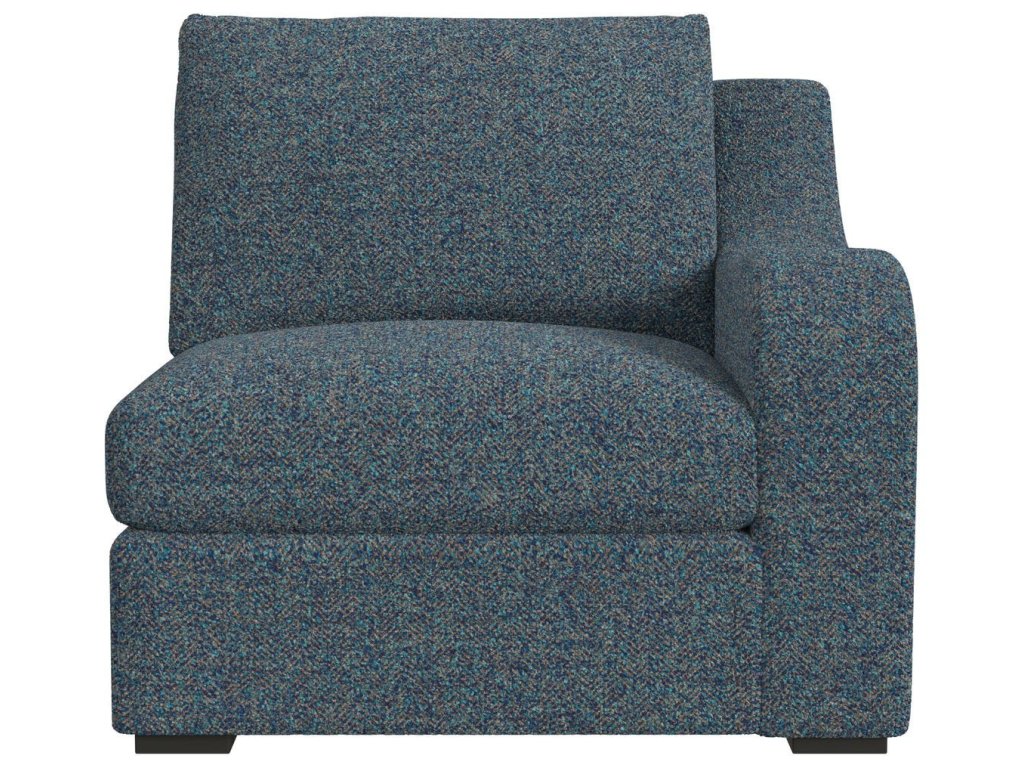 Big Wave Sofa, Right Arm Facing - Tweedy Bird Jewel - main image