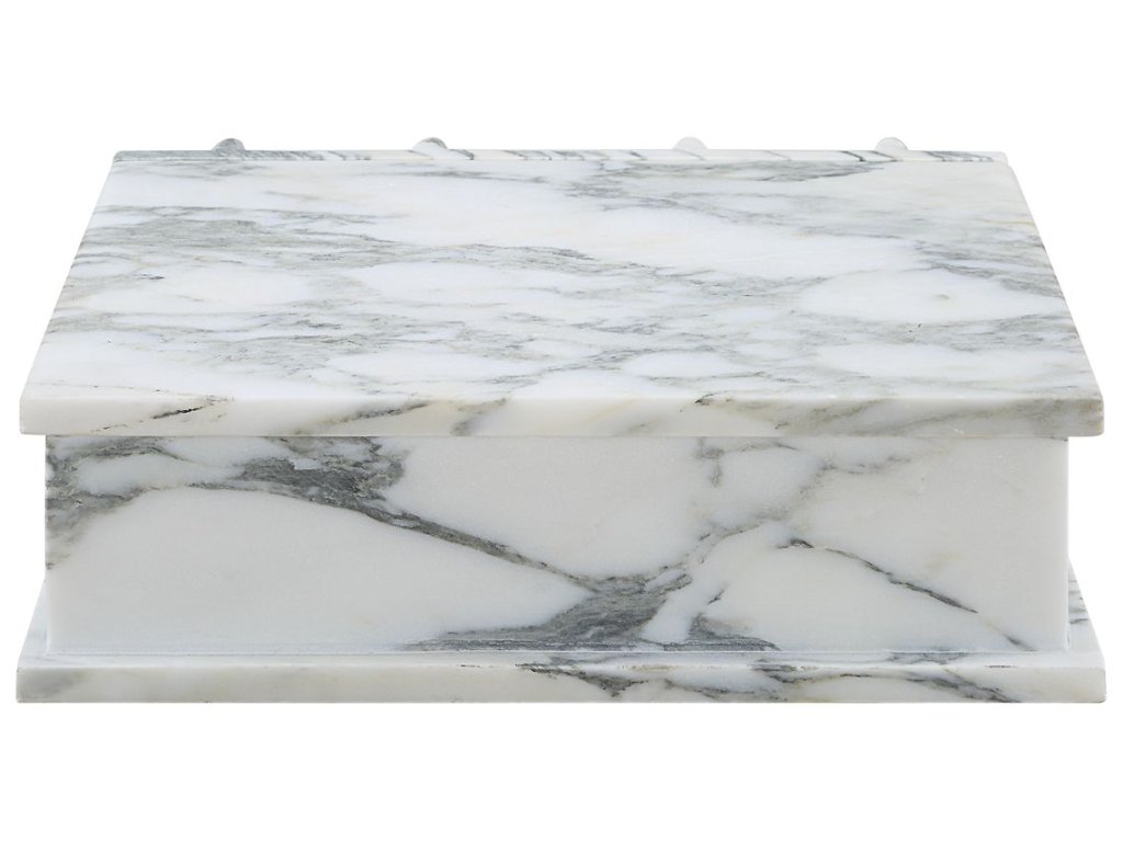 Novel Box - Arabescato Marble Small - image 4