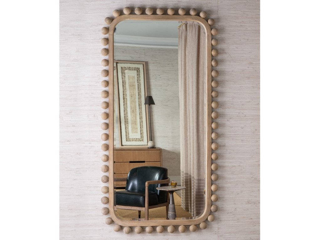 Brianza Mirror - 46X88 Natural - image 1