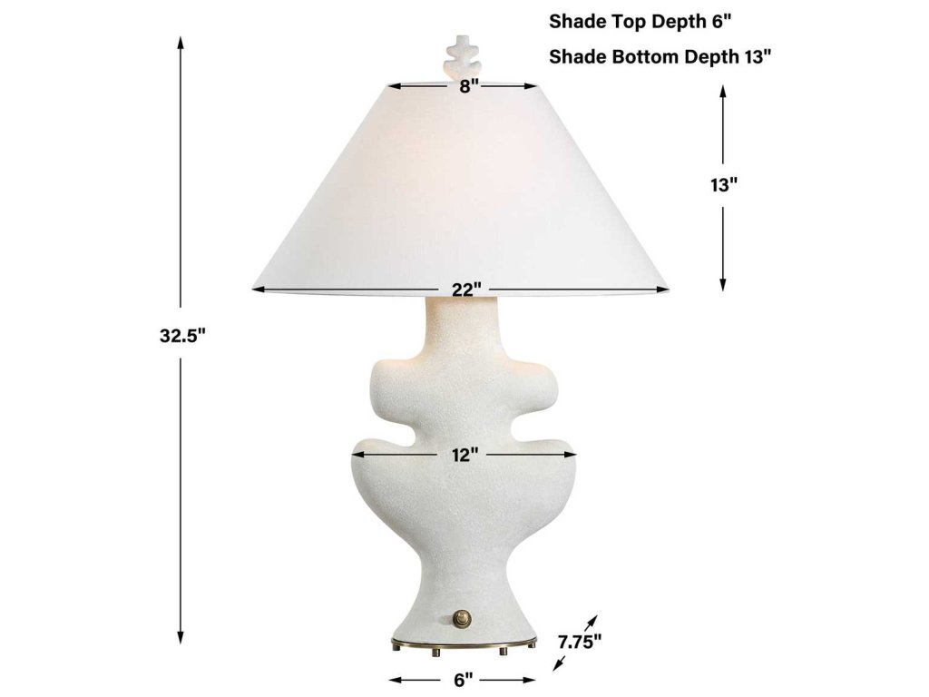 Frosted Leaf Table Lamp - image 10