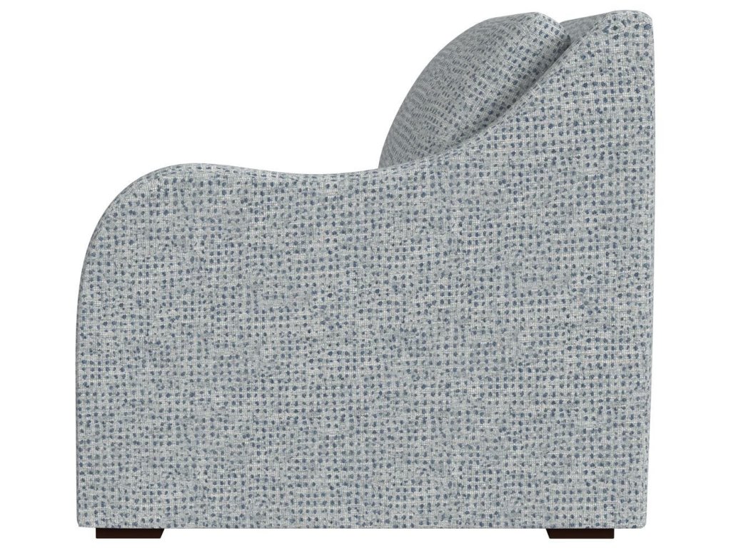 Little Wave Sofa, Right Arm Facing - Dashing Blue - image 2