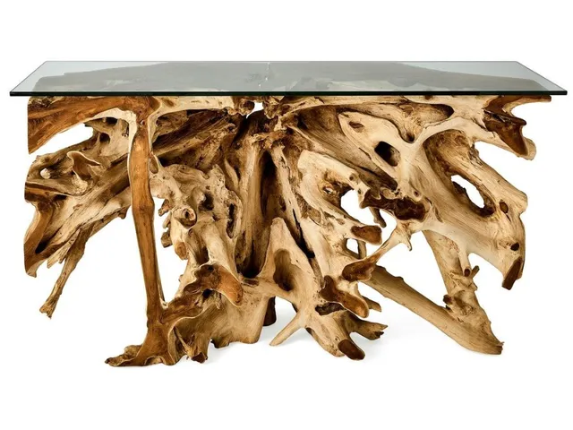 Center Root Console Table - 58X17, 2 Cartons