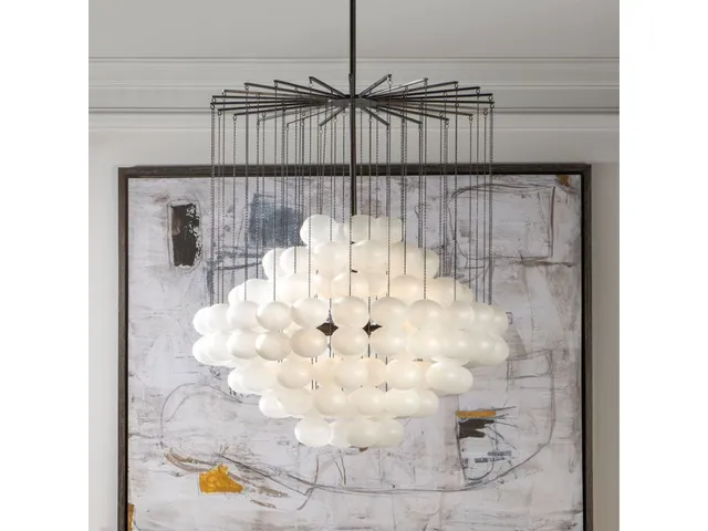 Baubles, 6 Lt Chandelier