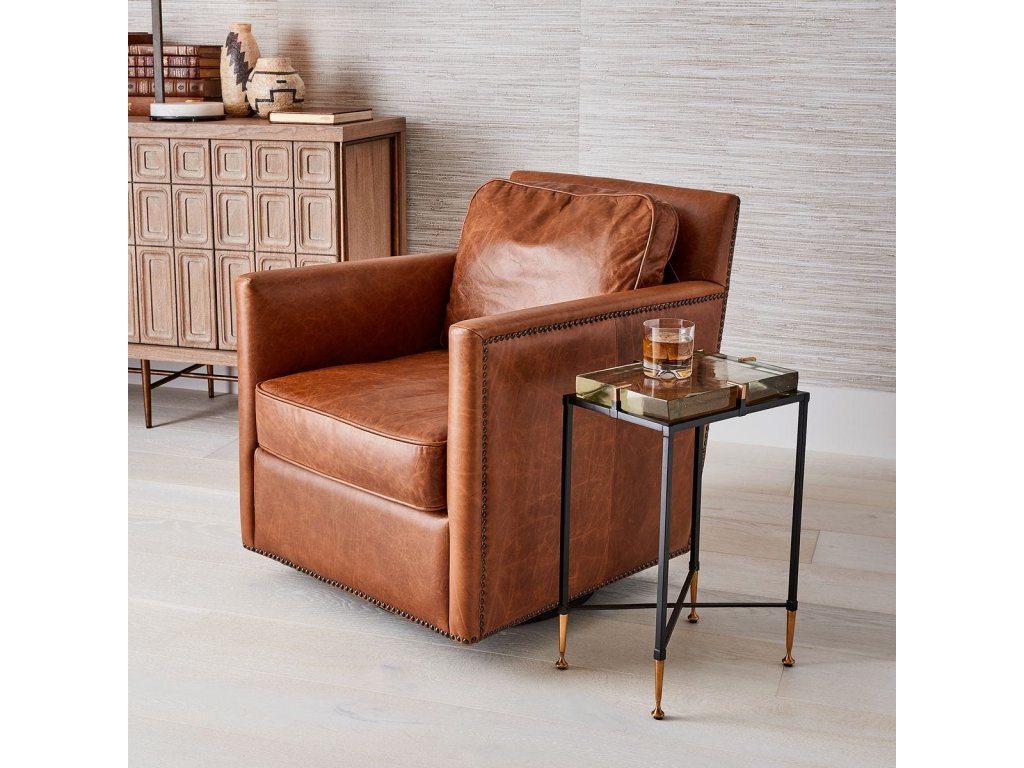 Roosevelt Swivel Chair - Cognac - image 6