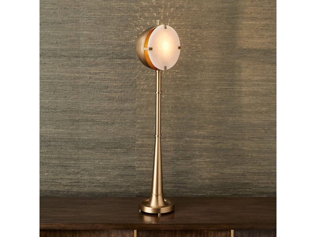 Headlight Table Lamp - Brass - image 2