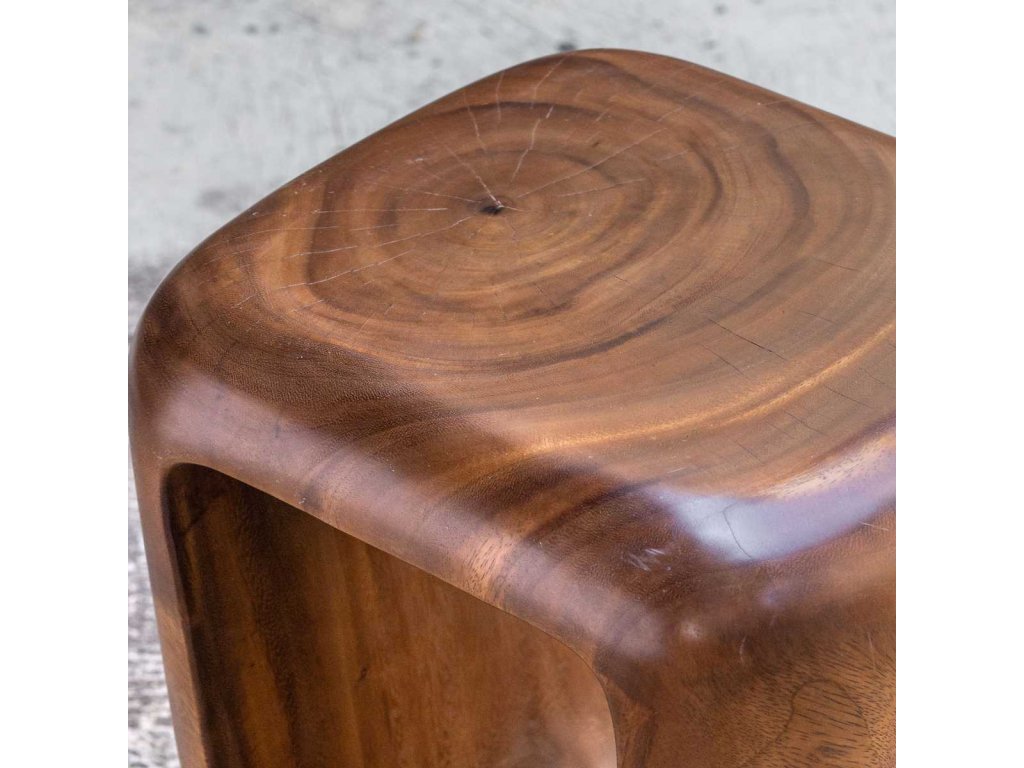 Loophole Accent Stool, Natural Wash - image 6