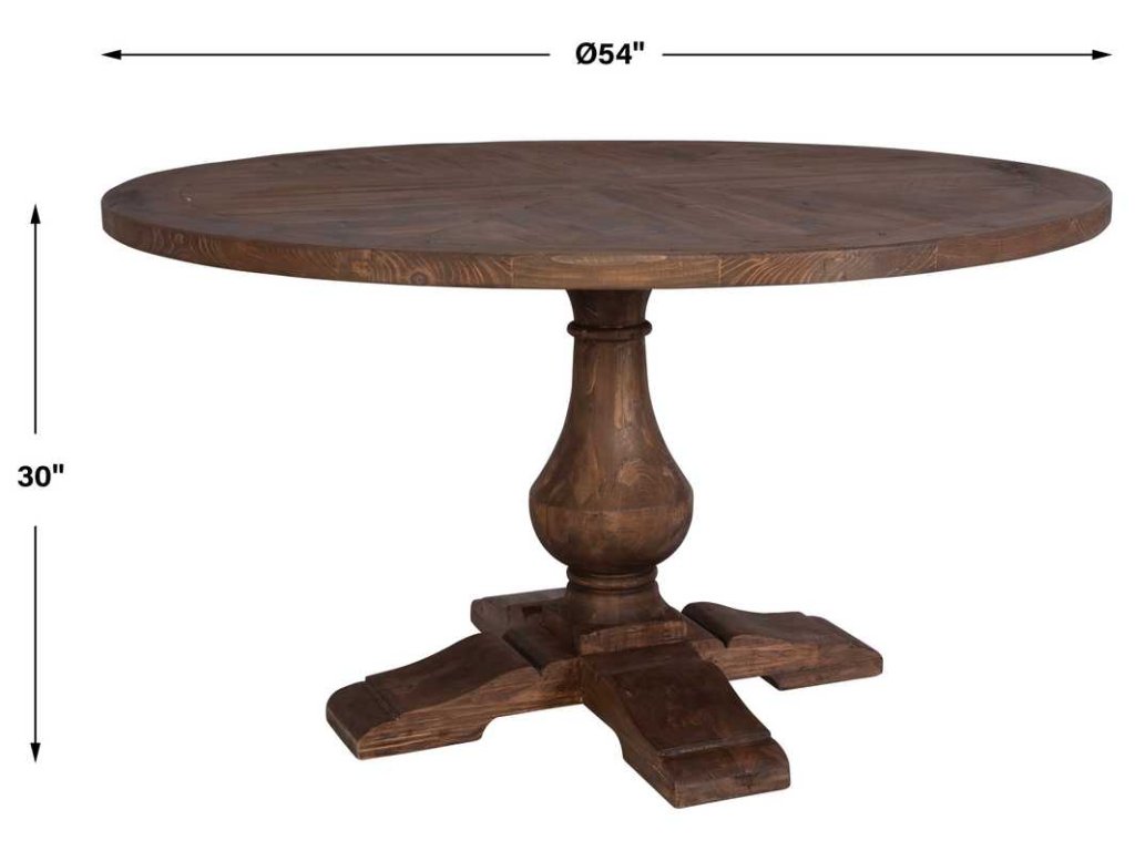 Stratford Round Dining Table, 2 Cartons - image 5