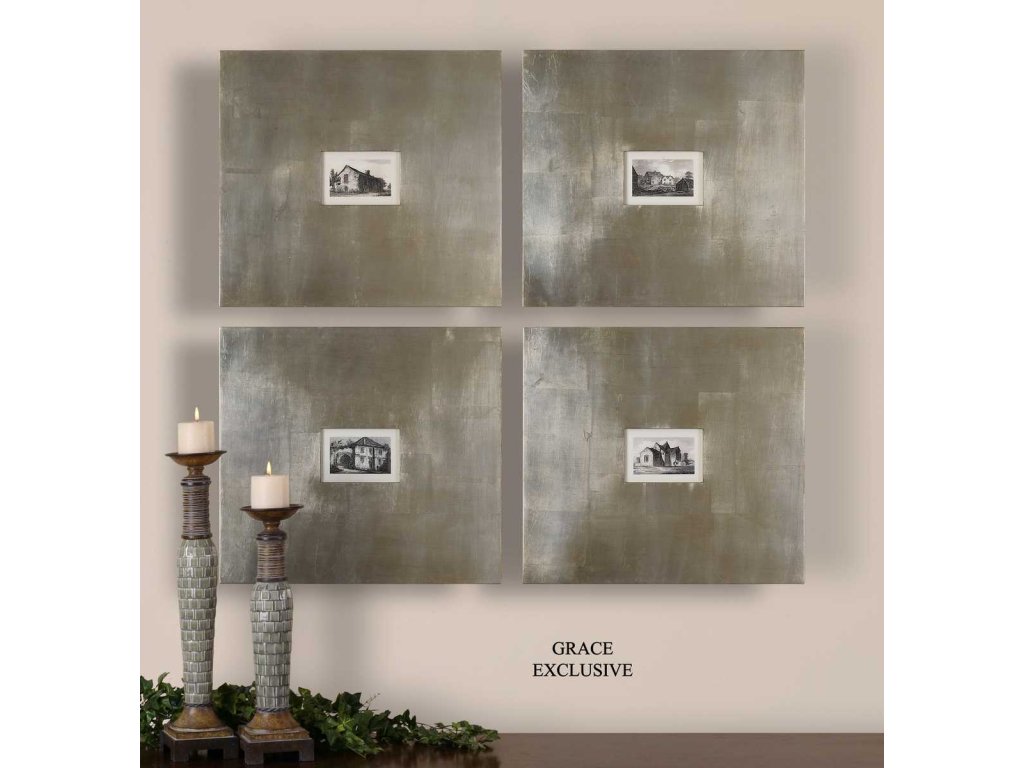 Historical Buildings Framed Prints, S/4 - image 3