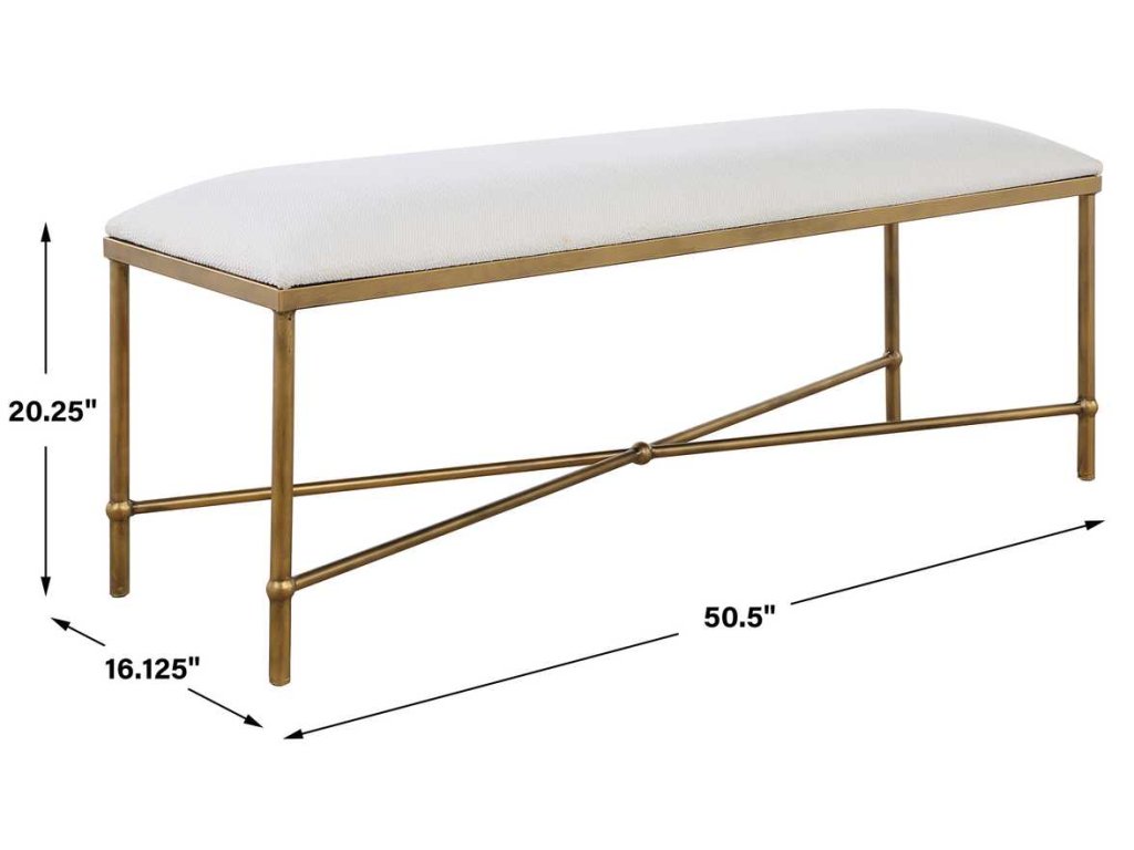 Avenham Bench, Gold - image 6
