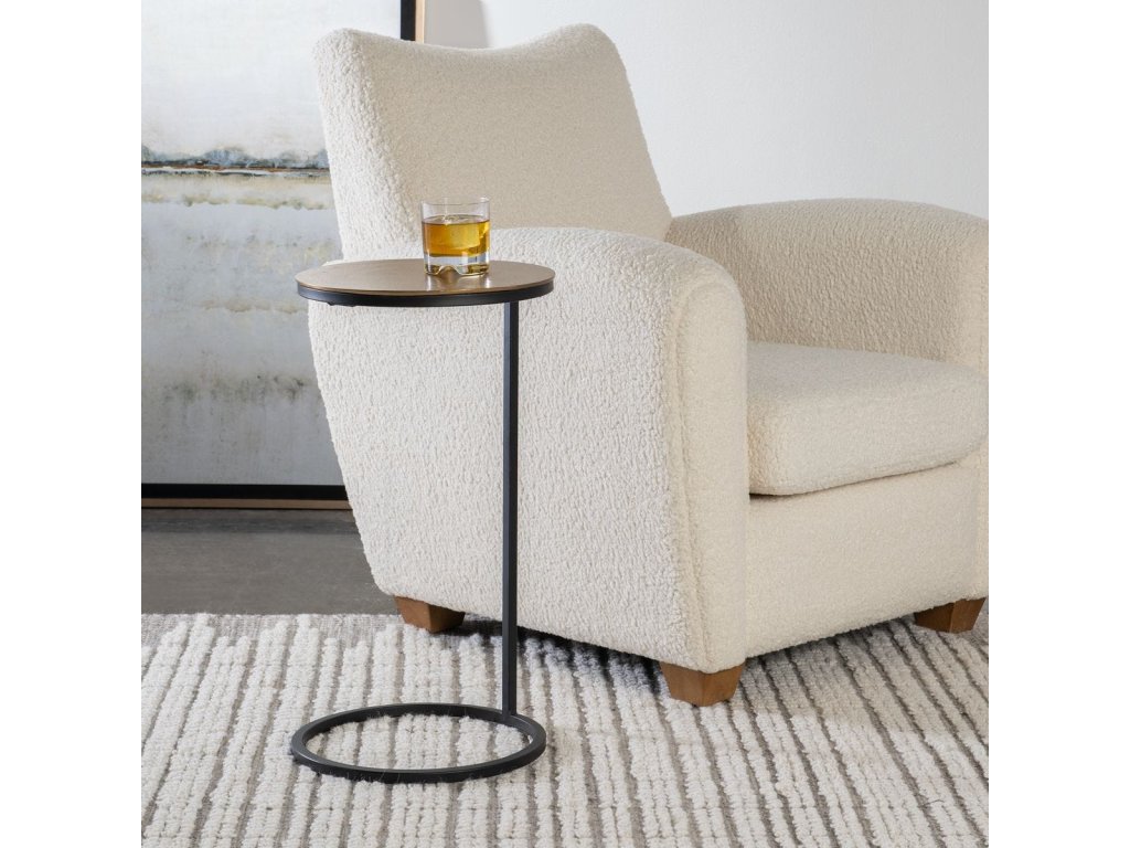 Brunei Accent Table, Gold - image 5
