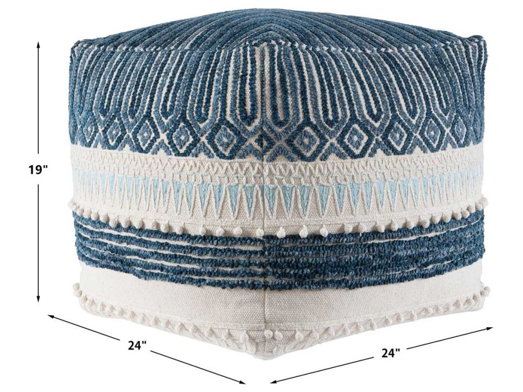 Malibu Pouf - Blue - image 4
