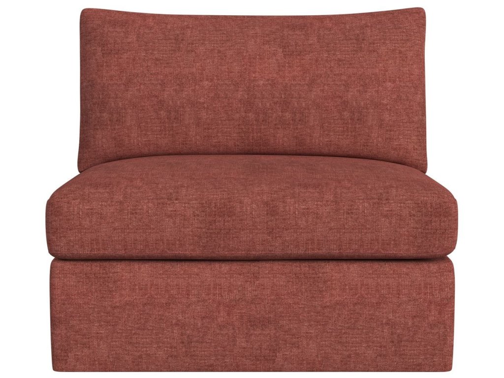 Great Plains Sofa, Armless - Vintage Tea Rose - main image