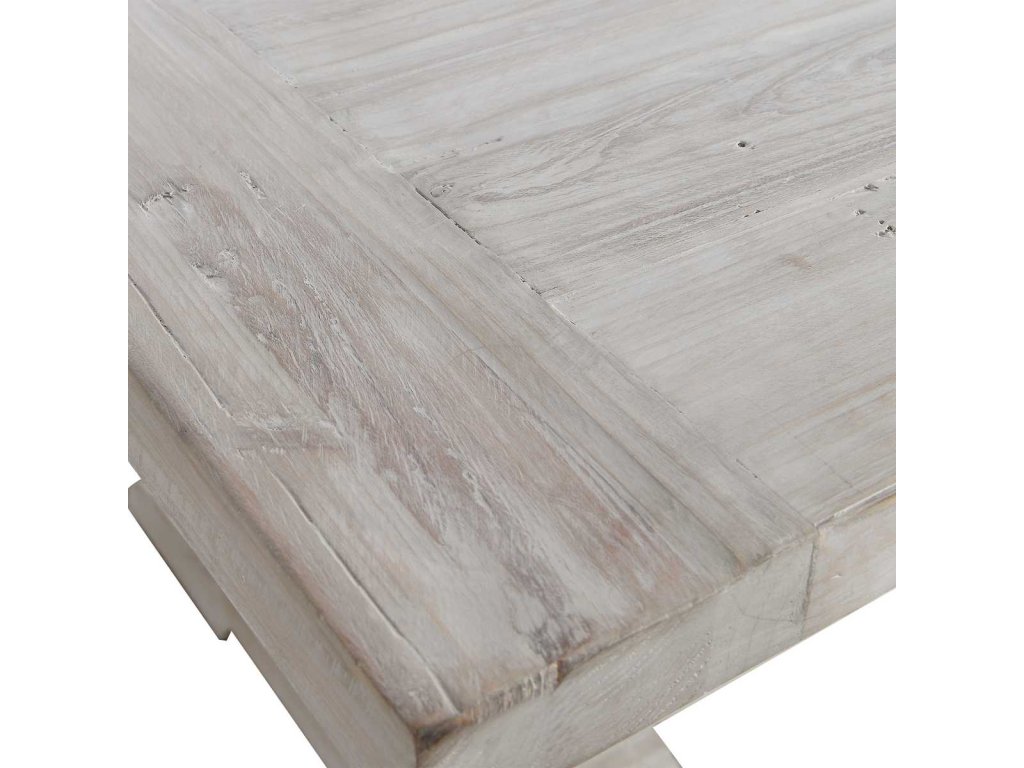 Baldrick Extension Dining Table - White - image 6