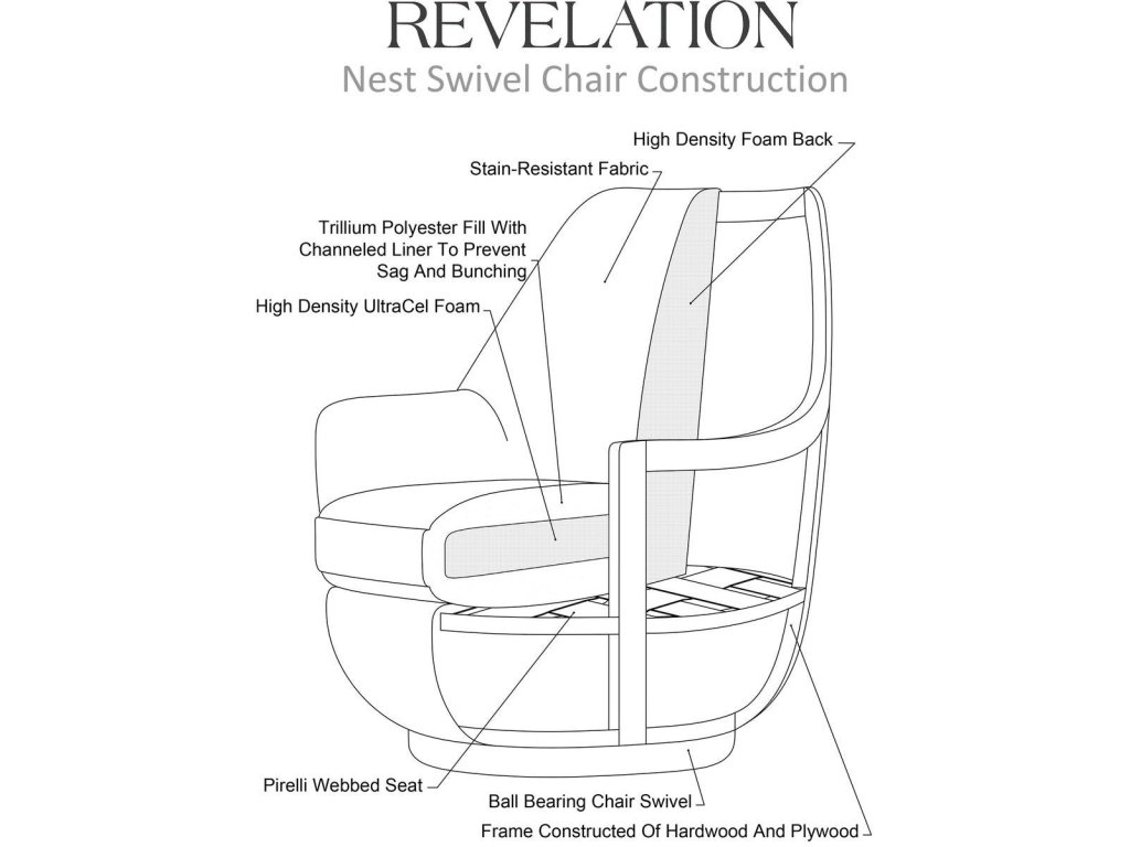 Nest Swivel Chair - Network Snow - image 5