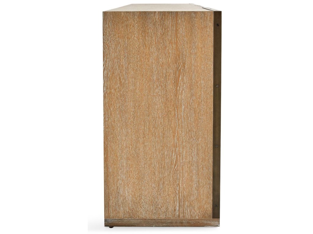 White Linen 3 Door Cabinet - image 3