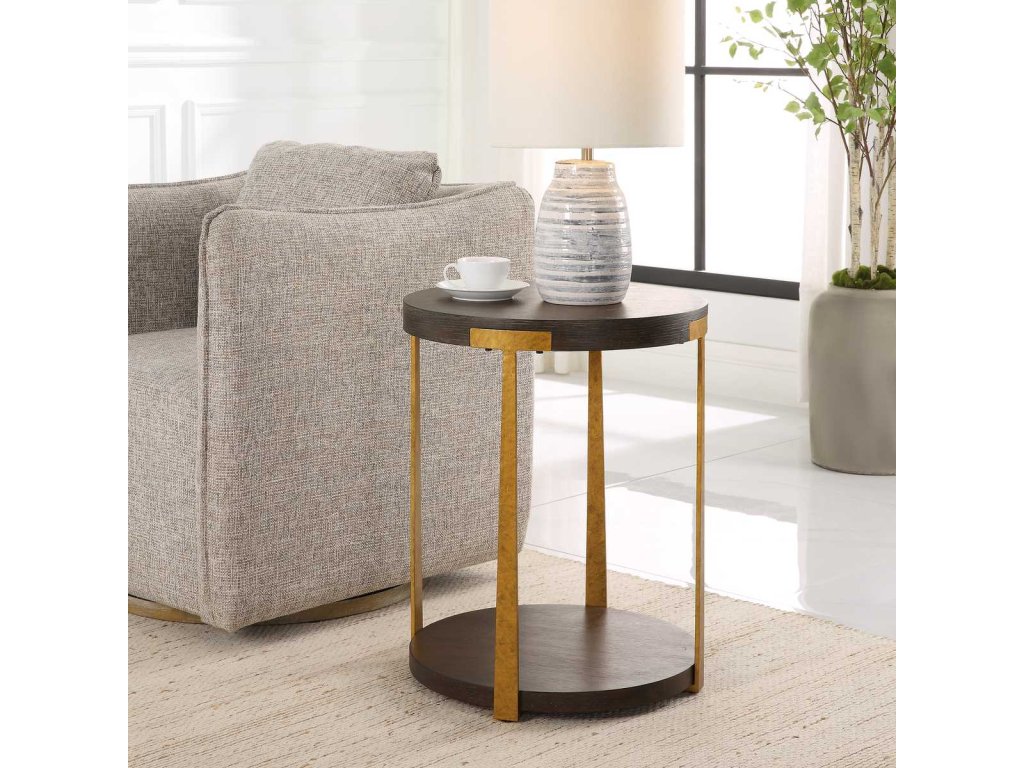 Palisade Side Table, Walnut - image 1