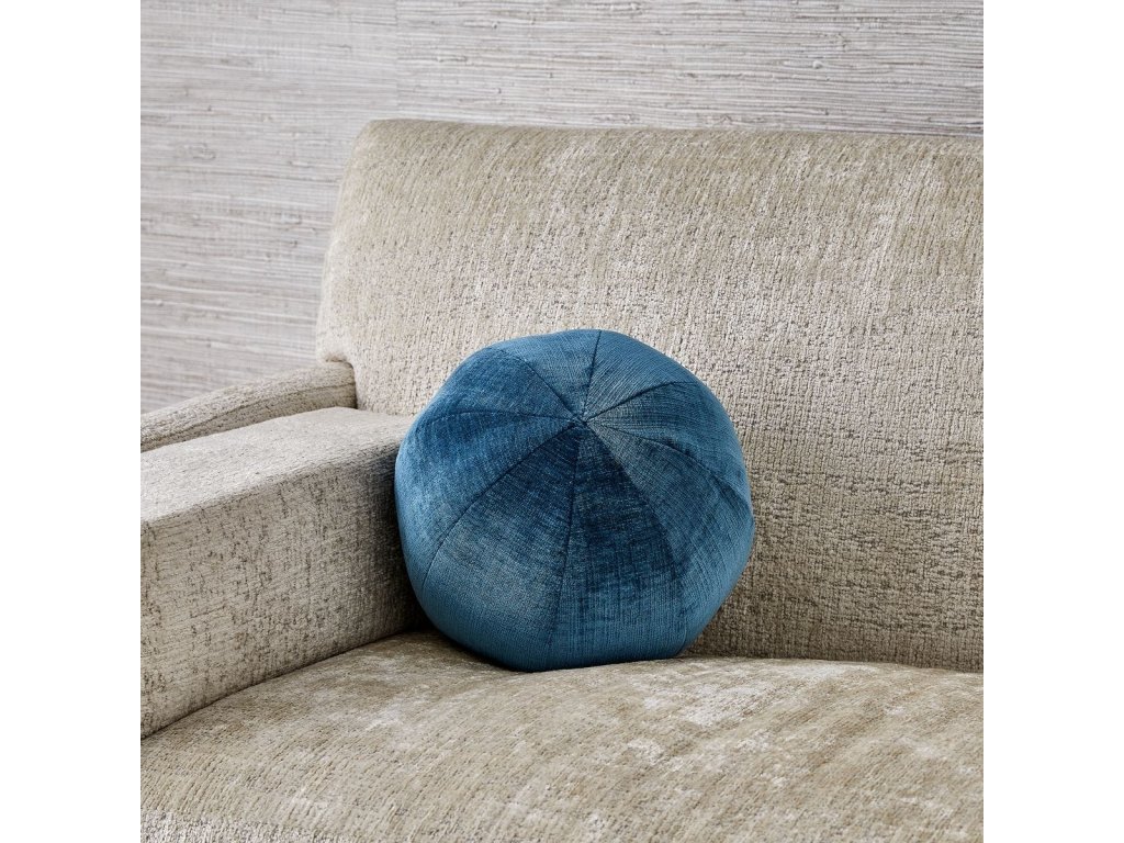 Ball Bearing Pillow - Lux Peacock - image 2