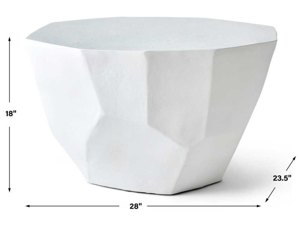 Cathenna Coffee Table - White Medium - image 10