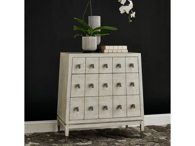 Pyramid Chest - Scrubbed Elm