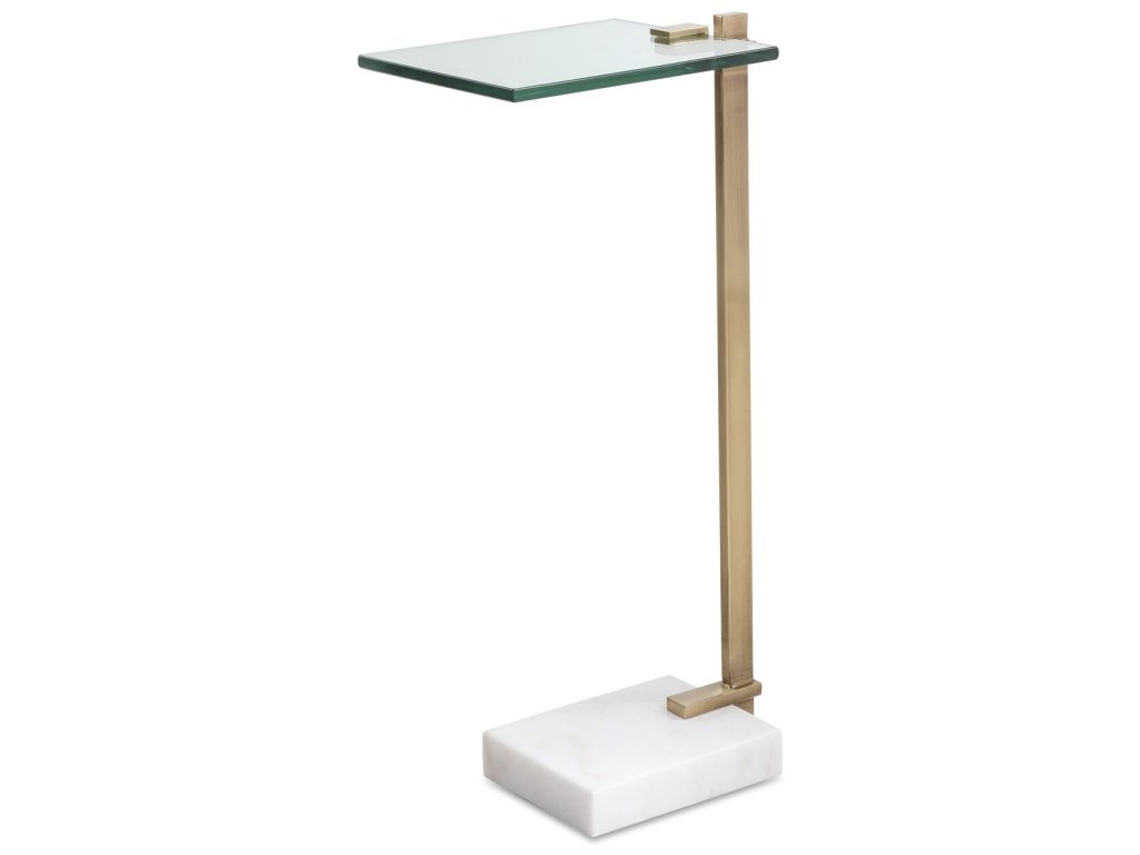 Butler Accent Table, White - main image