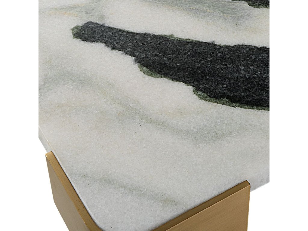 Elevated Tray/Plateau - Panda Marble Medium - image 5