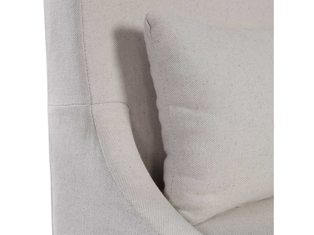 Coley Armless Chair, Linen - image 4