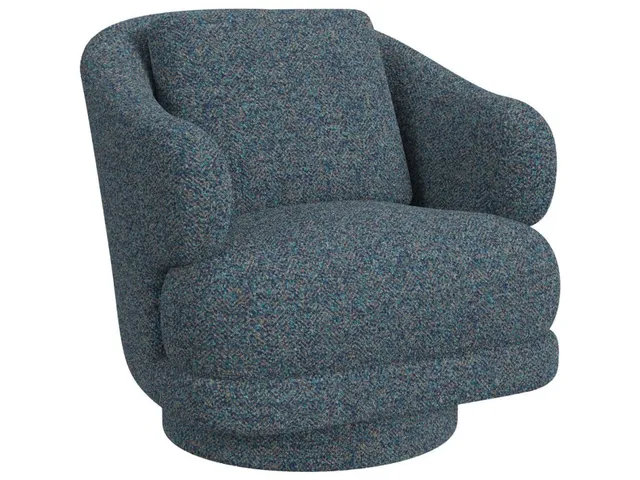 Cuddle Swivel Chair - Tweedy Bird Jewel