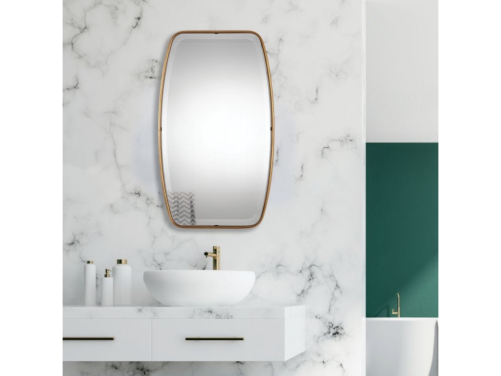 Canillo Mirror, Gold - image 1