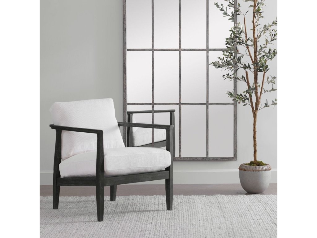 Brunei Accent Chair, White - image 1