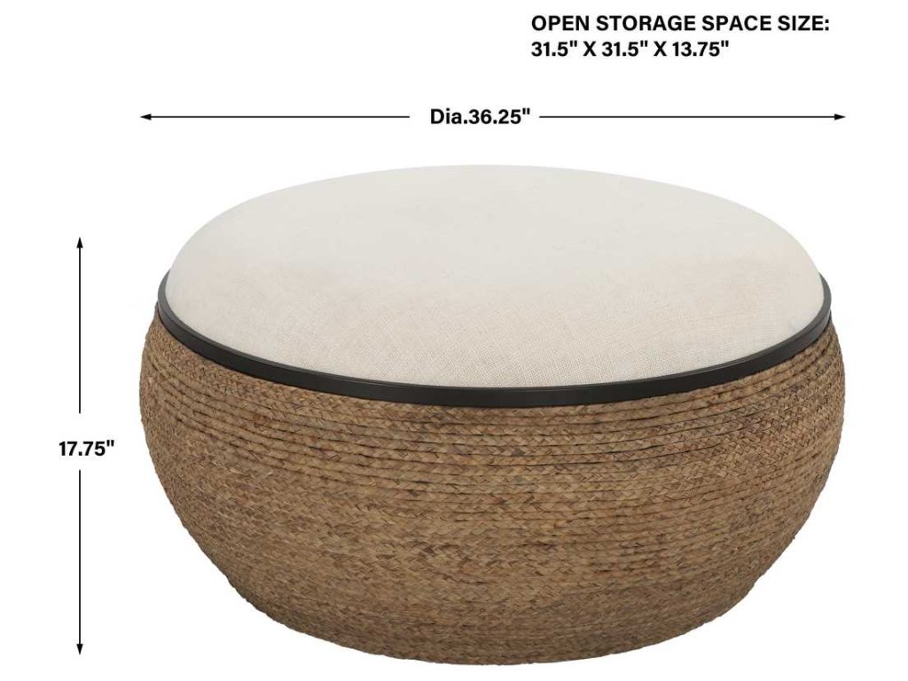 Island Ottoman, Large Round - image 5