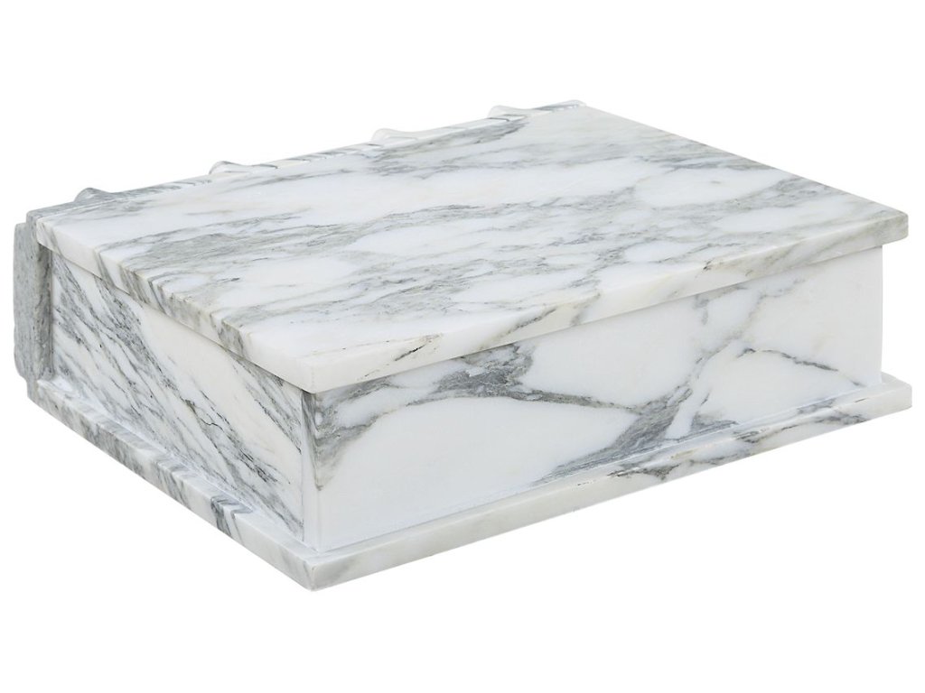 Novel Box - Arabescato Marble Small - image 2