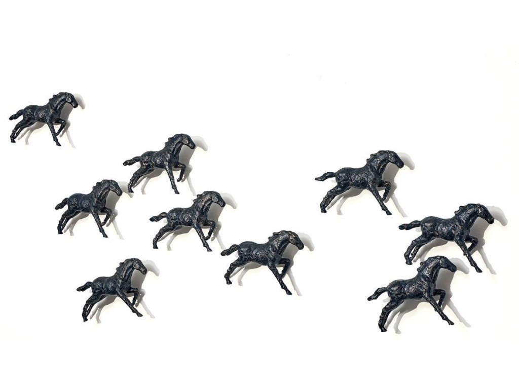 Stampede Metal Wall Sculpture - image 4