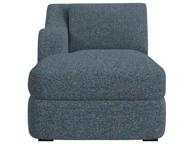 Big Wave Chaise, Left Arm Facing - Tweedy Bird Jewel - Alternative View