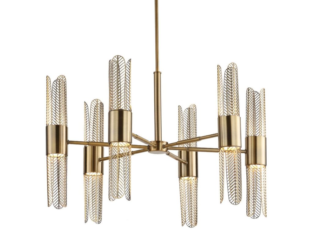 Cret, 12 Lt Chandelier - image 3