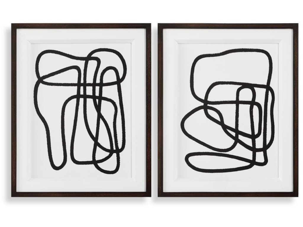 Entangle Framed Prints, S/2 - main image