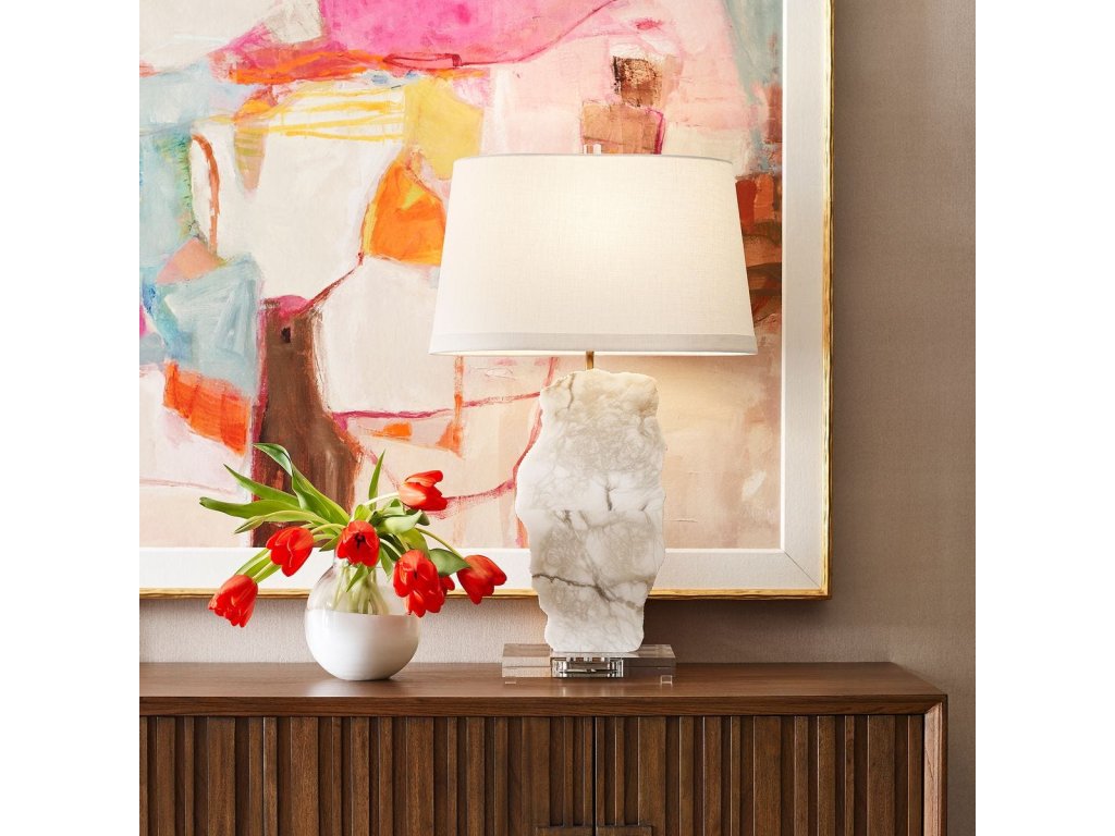 Slice Table Lamp - Alabaster - image 7