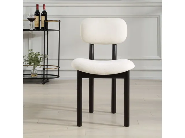 Sculpt Dining Chair, White, 2 Per Box, Priced Each - Alternative View