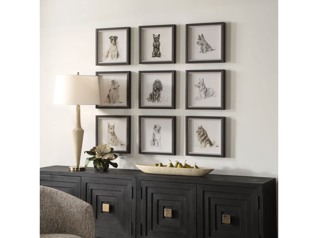 Loyal Companion Framed Prints, S/9 - image 2