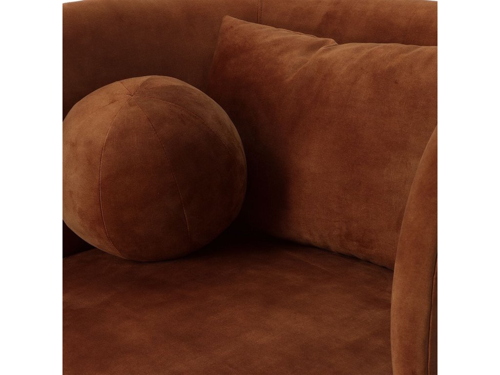 Ball Bearing Pillow - Deep Copper - image 4