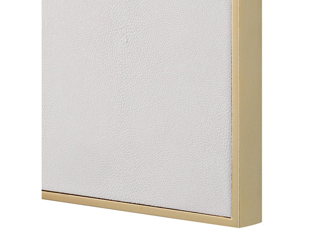 Cyprus Square Mirror, White - image 3