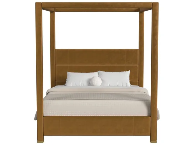Hibernate Canopy Bed, King - Bliss Bronze , 2 Cartons