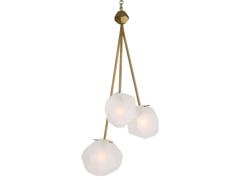 Geodesic, 3 Lt Pendant - image 2