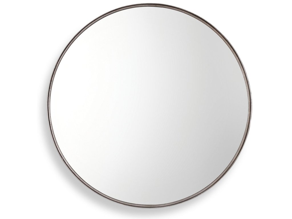 Agoura Round Mirror - 48 Silver - main image