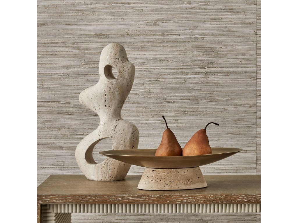 Coup De Grace Low Bowl - Travertine - image 2