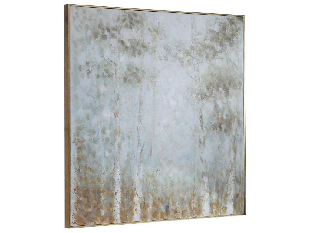 Cotton Woods Hand Painted Canvas - image 3
