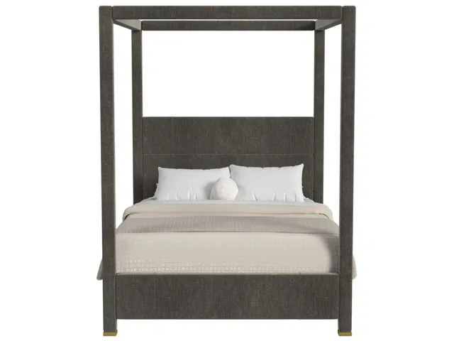 Hibernate Canopy Bed, Queen - Lux Graphite , 3 Cartons - Alternative View